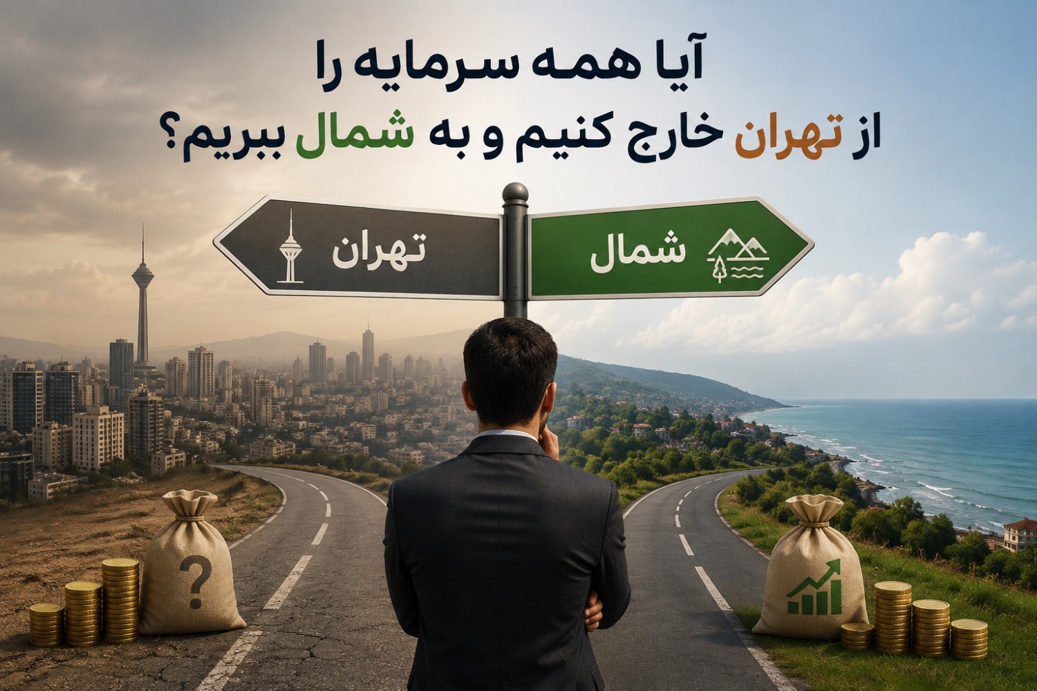 آیا همه سرمایه را از تهران خارج کنیم و به شمال ببریم