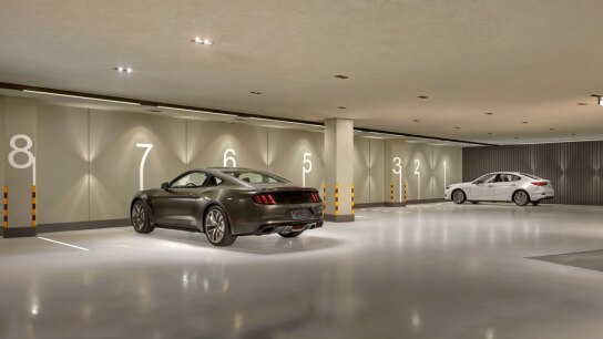 پارکینگ منفی یک برج زنیت