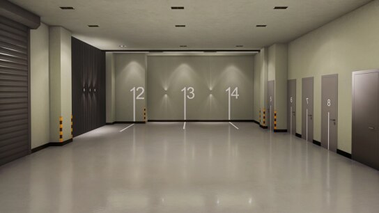 پارکینگ همکف برج زنیت