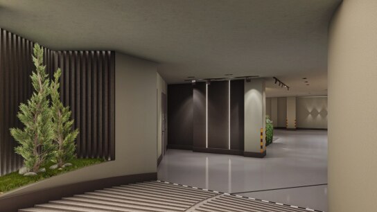 پارکینگ منفی یک برج زنیت