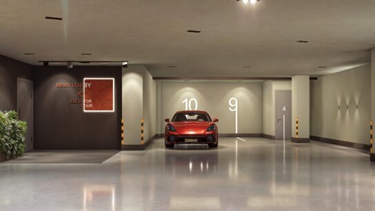 پارکینگ منفی یک برج زنیت