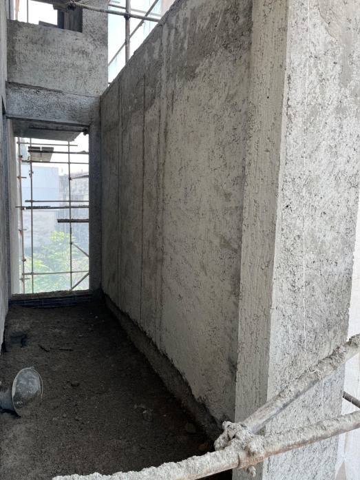 لایه آستر تراس نمای جنوبی