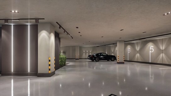 پارکینگ منفی یک برج زنیت